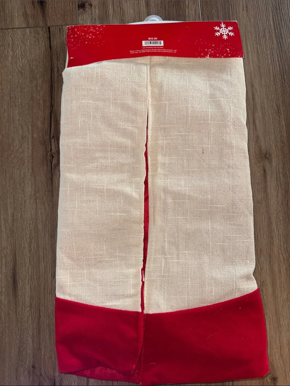 Beautiful Detailed Embroidered Cardinal Holiday Tree Skirt - Christmas Tree
